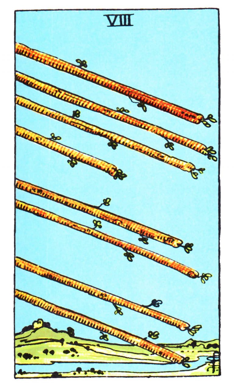 Eight Of Wands Tarot Reading