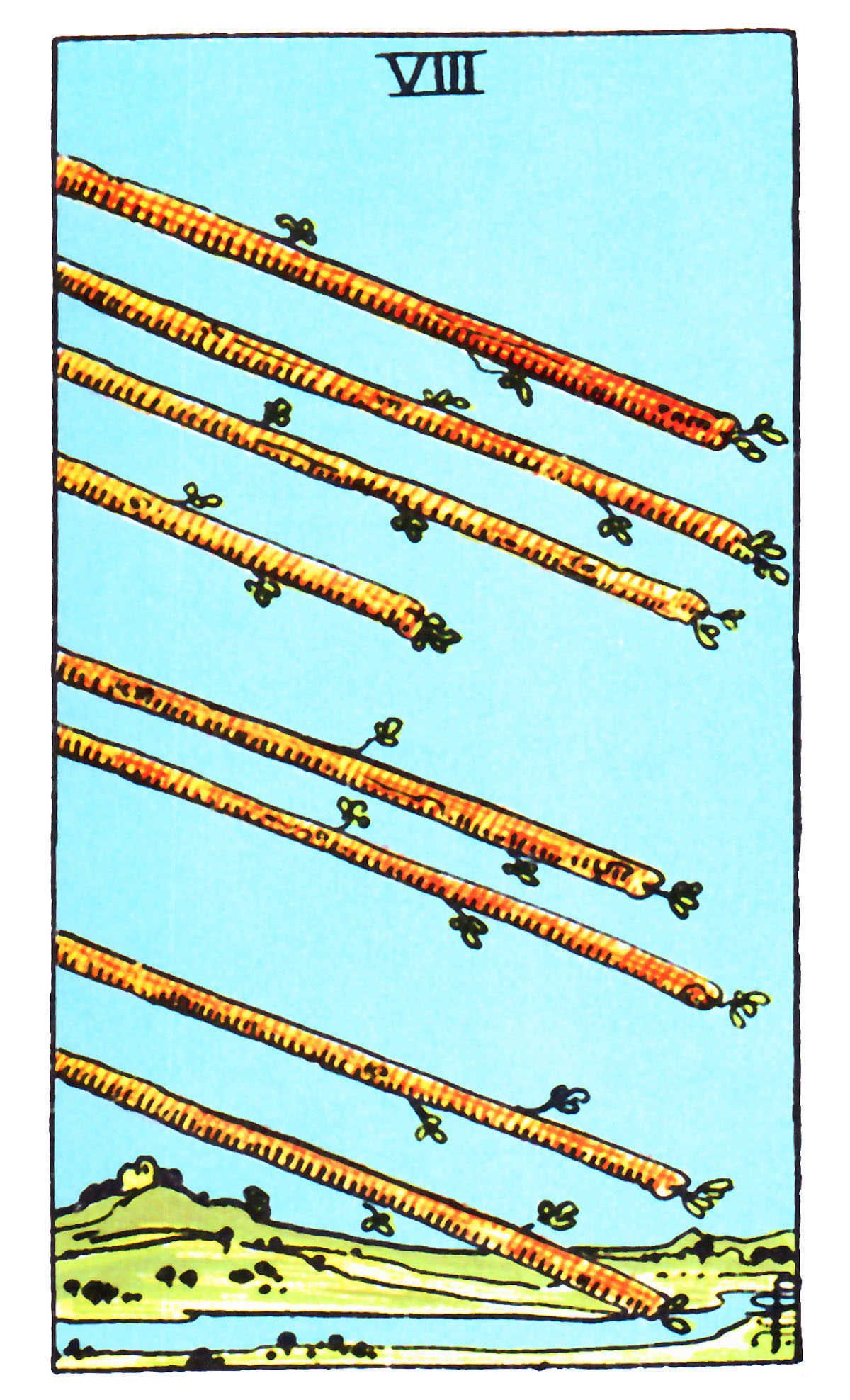 Eight of Wands