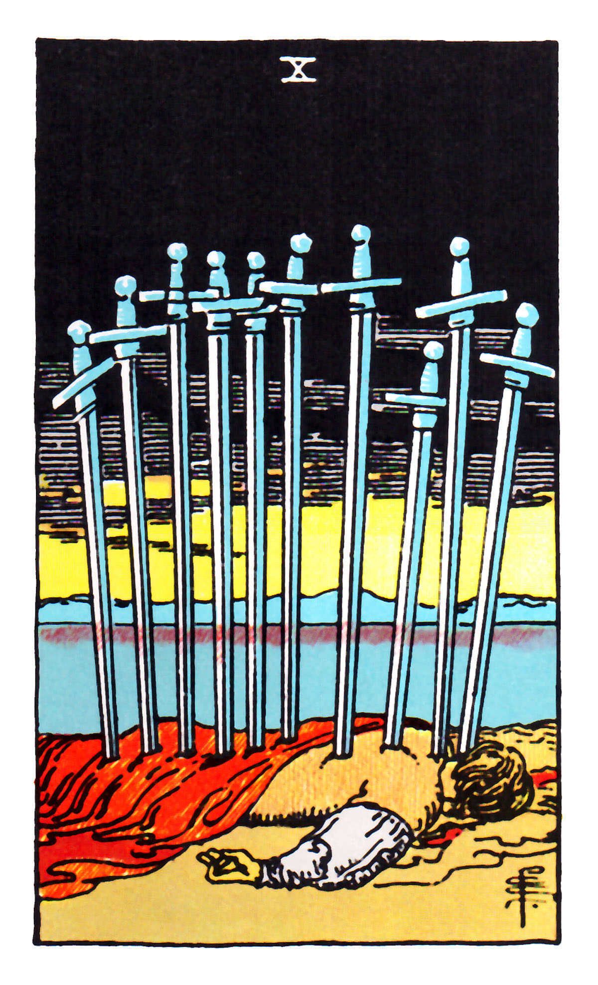 Ten of Swords